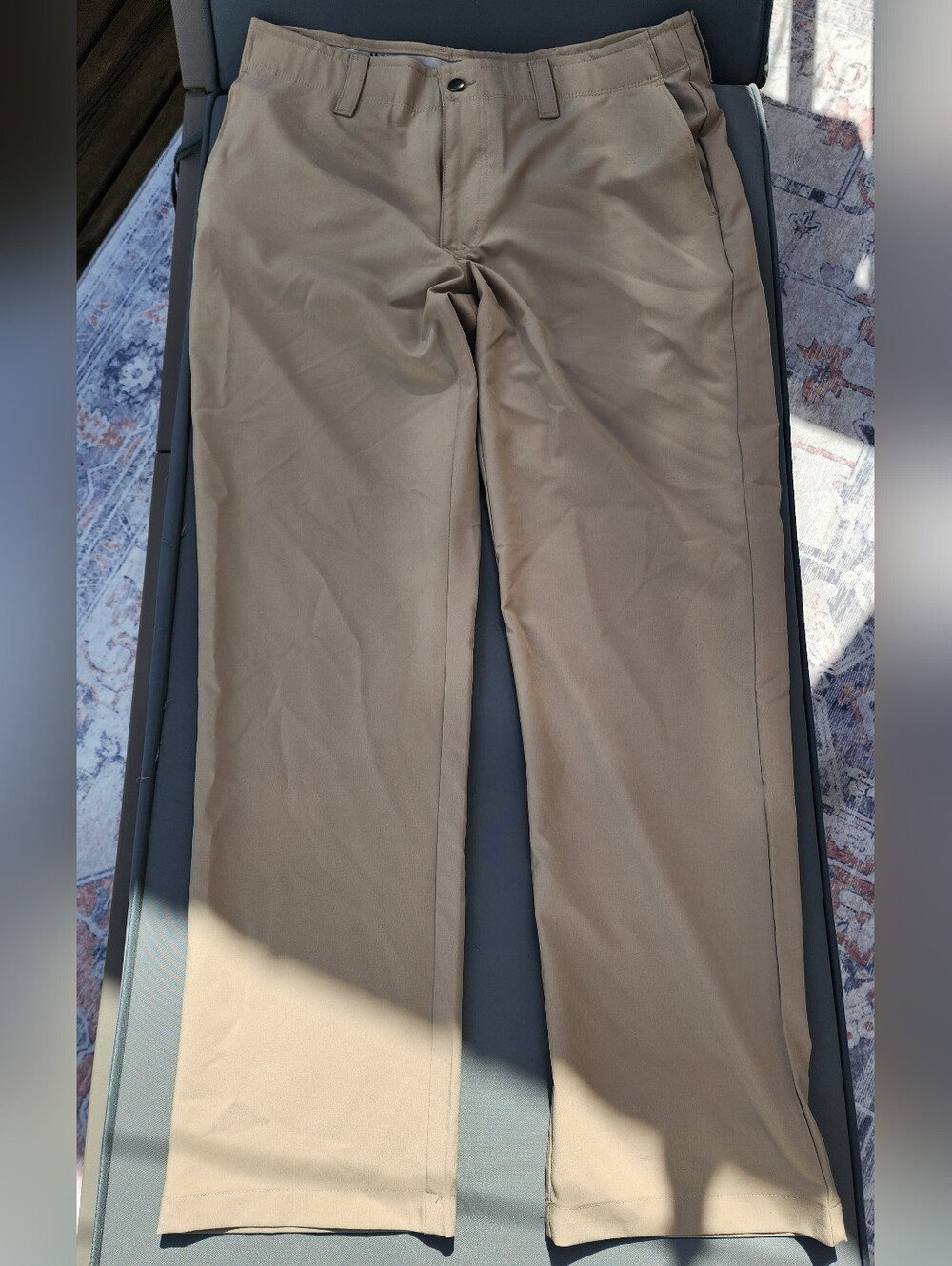 Callaway Men's Khaki Straight-Leg Golf Pants 34x30